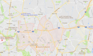 Maryland Videography Silver Spring MD Location Map Image